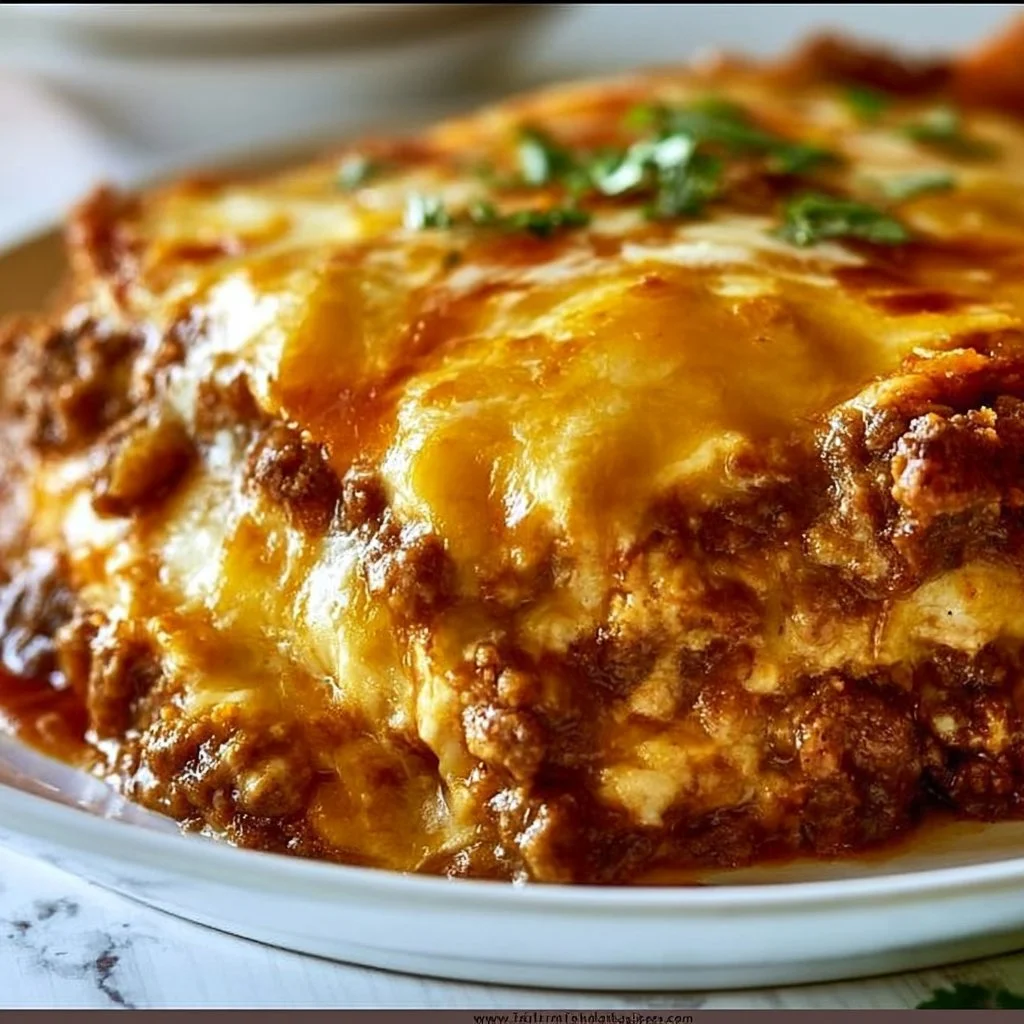 Beef Enchilada Casserole