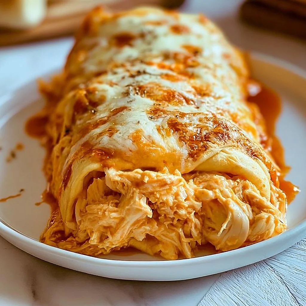 Buffalo Chicken Cheese Bake