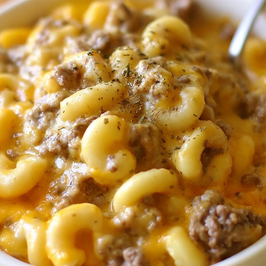 Cheeseburger Casserole