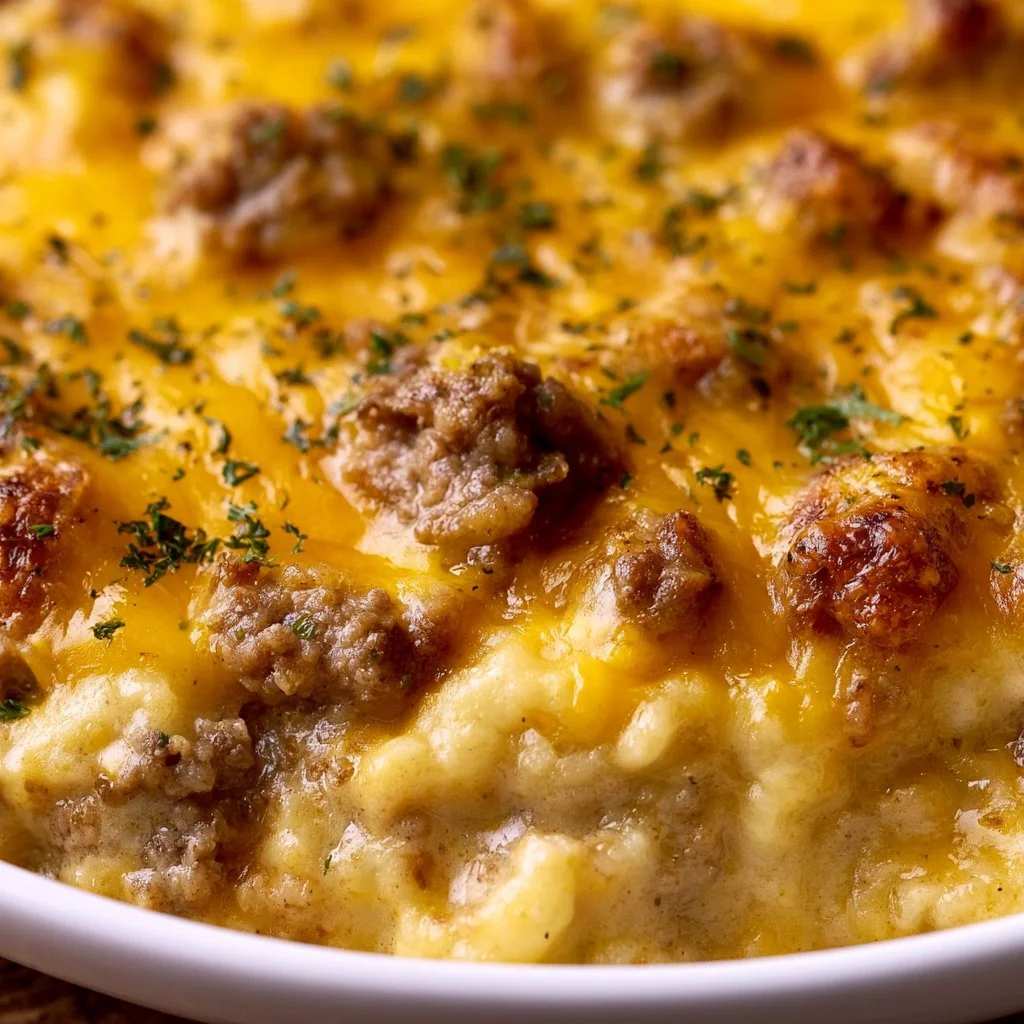 Cheeseburger Casserole