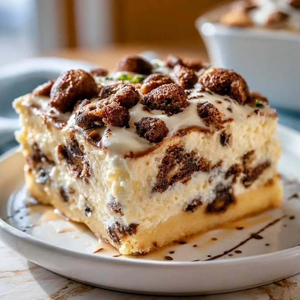 Cannoli Cheesecake Bars