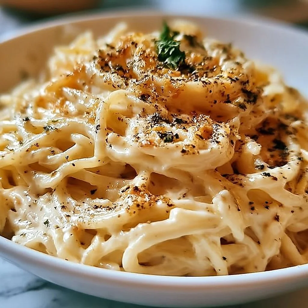 Cream Cheese Spaghetti