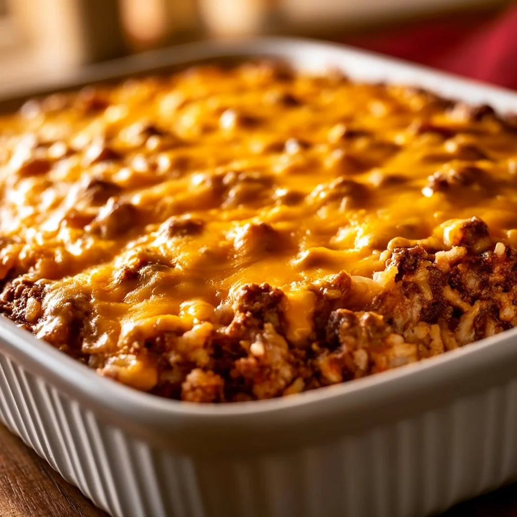 Dolly Parton 5 ingredient casserole recipe with simple ingredients