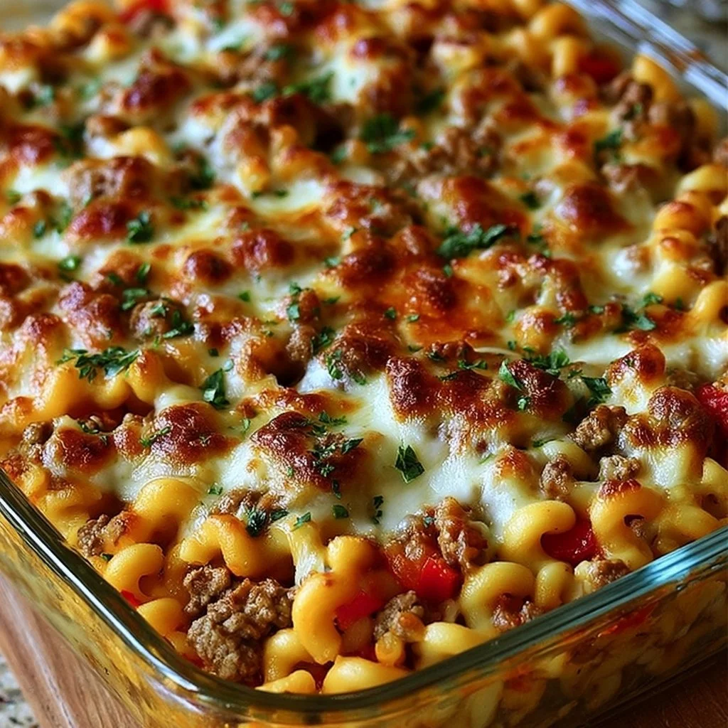 Comforting Hamburger Supreme Casserole for Family Nights