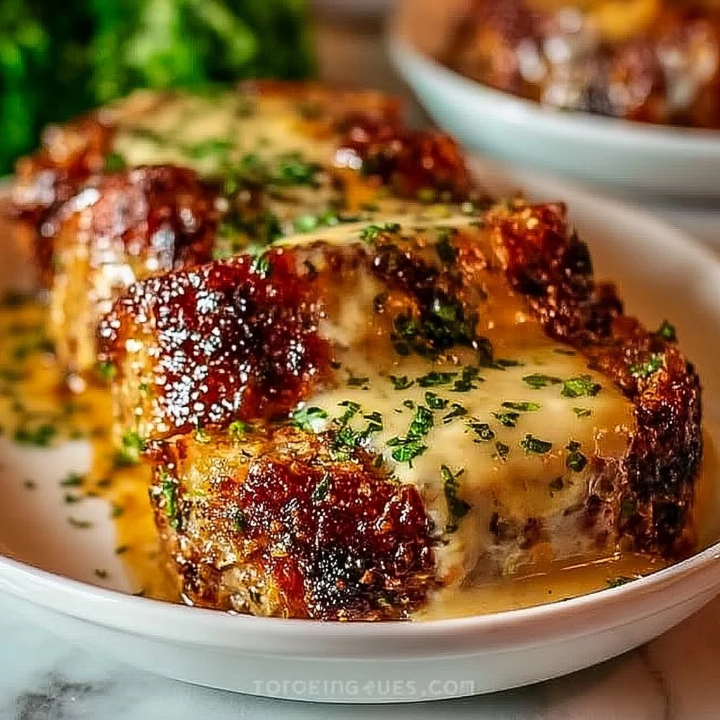 Garlic Parmesan Meatloaf