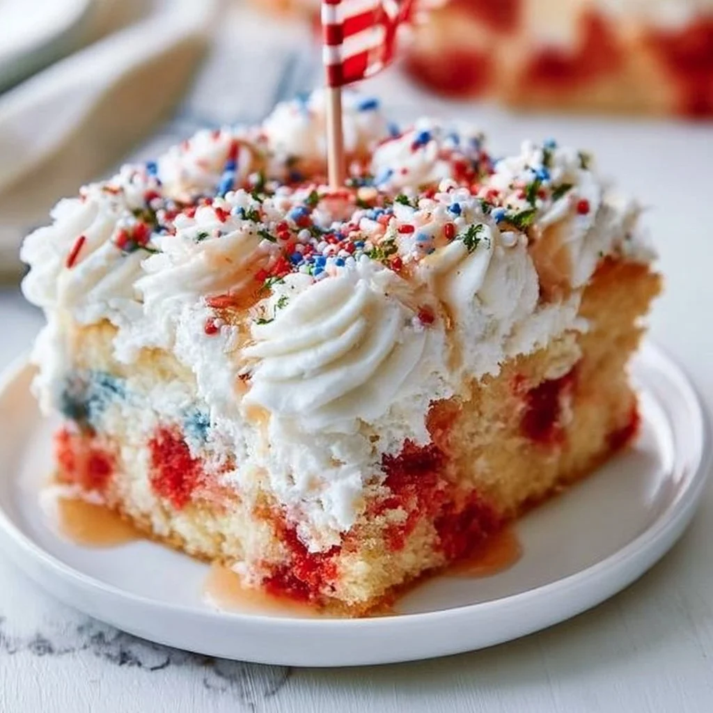 Festive Poke Cake