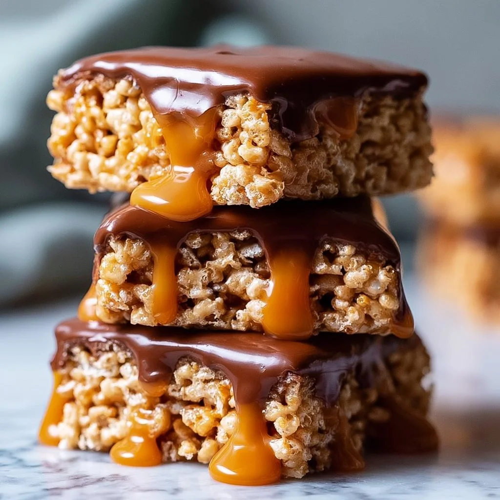 Irresistible Snickers Rice Crispy Treats for Sweet Lovers
