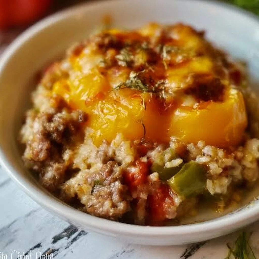 Stuffed Bell Pepper Casserole