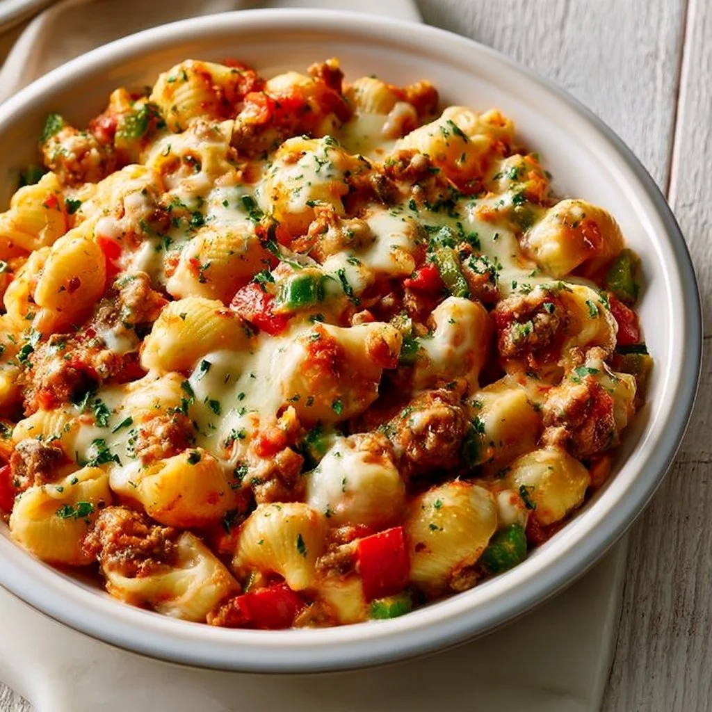 5-Ingredient Stuffed Pepper Pasta