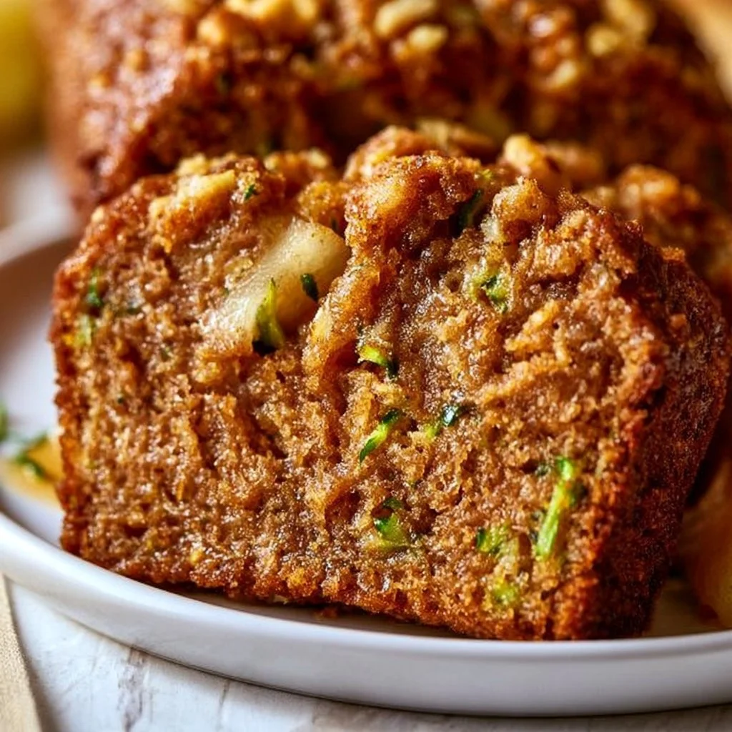 Apple Cinnamon Zucchini Bread