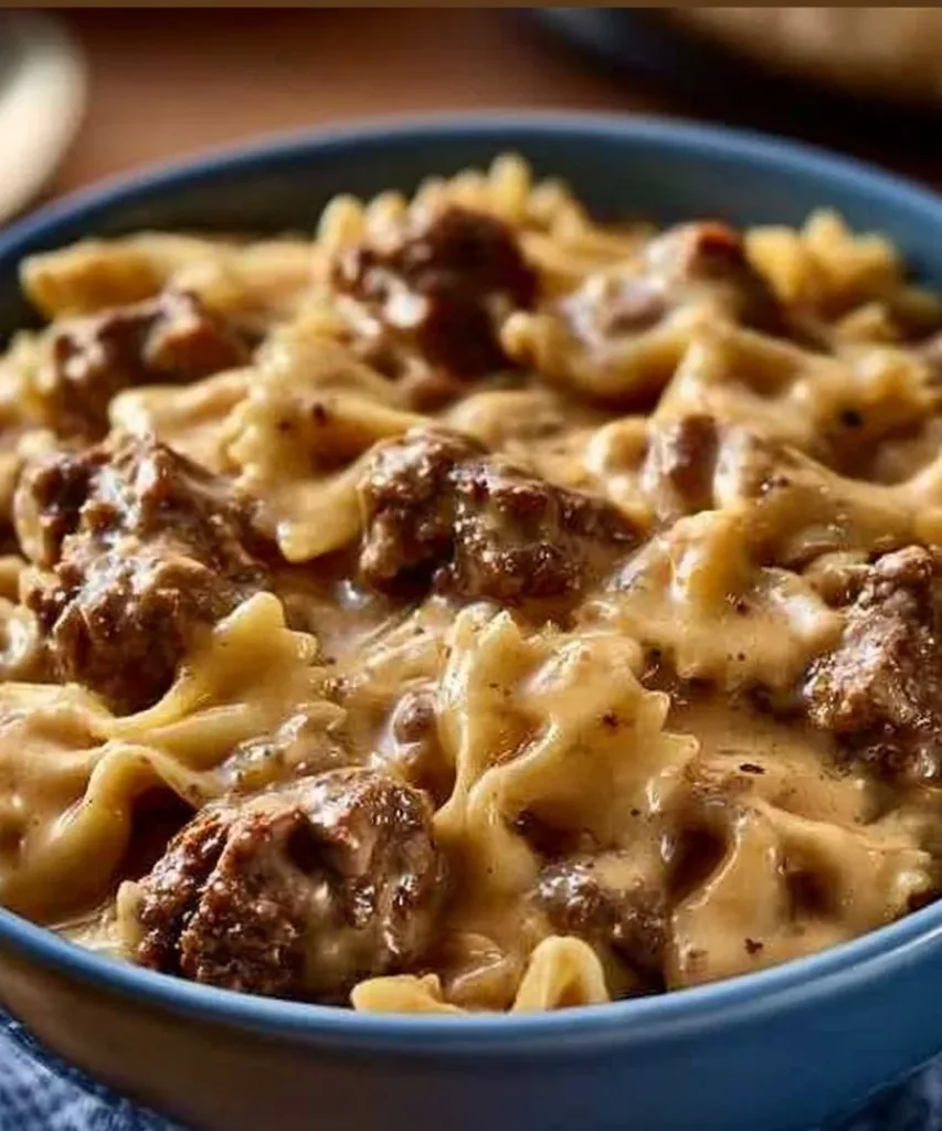 Delicious homemade Beef Casserole fresh out of the oven