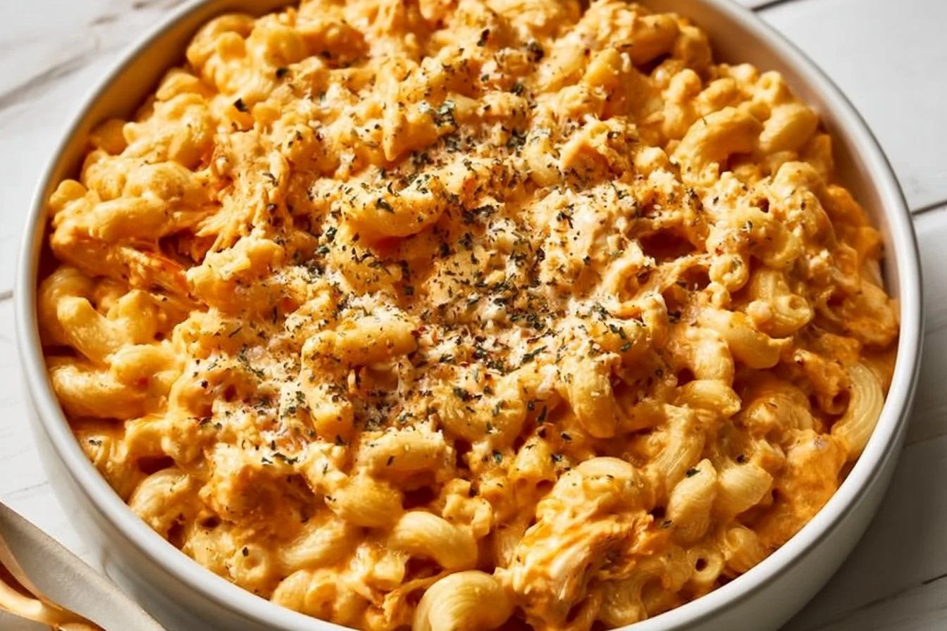 Buffalo Chicken Mac and Cheese