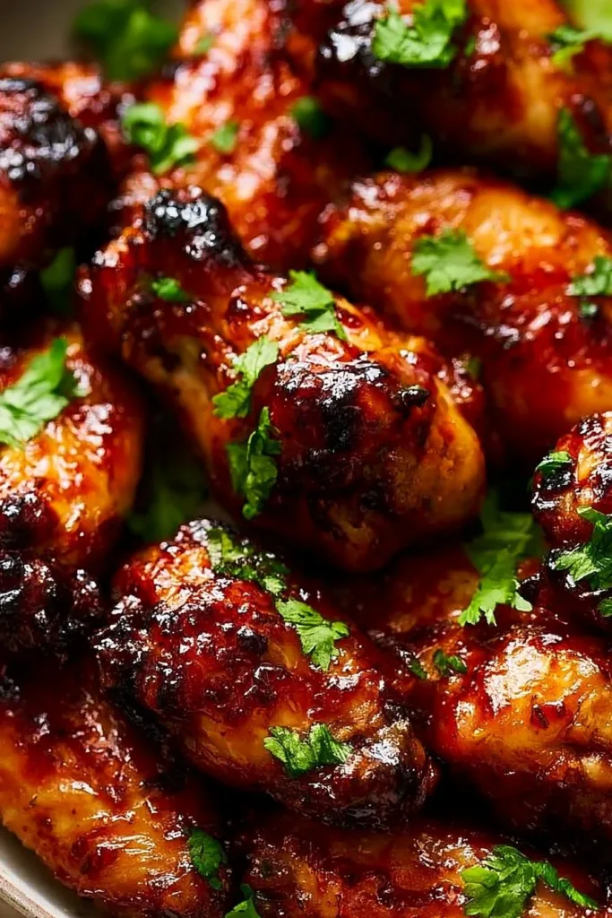 Deliciously seasoned Cajun chicken wings served with dipping sauce