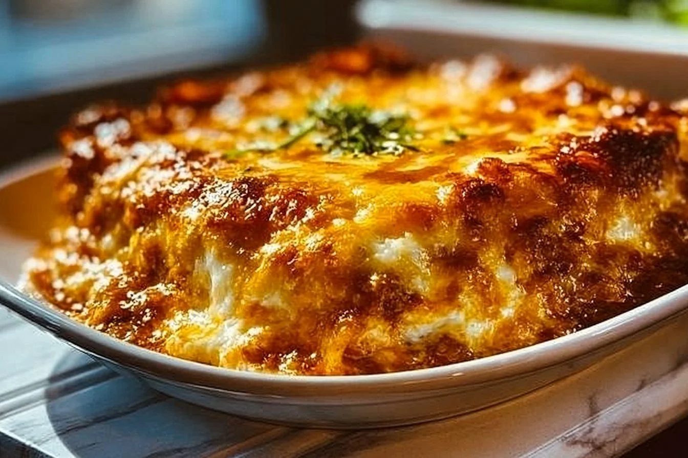 Cheesy Baked Burrito Casserole