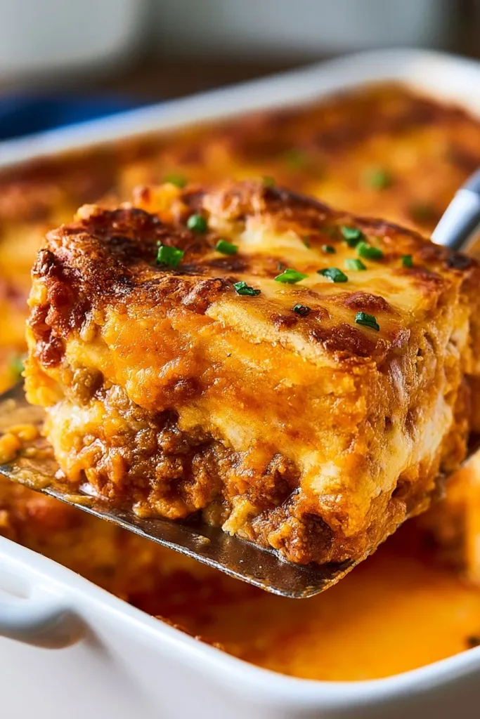 Chorizo and Egg Breakfast Casserole, a savory dish perfect for breakfast