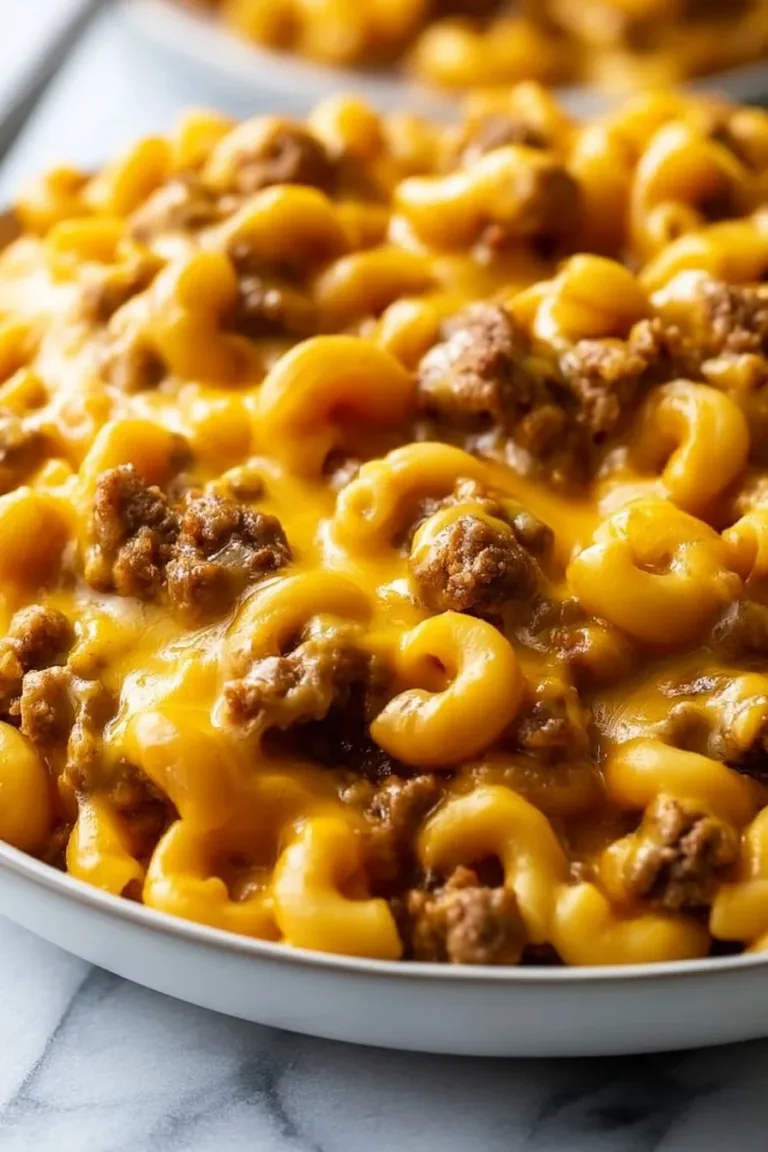 Delicious Hamburger Helper cheese recipe for a quick meal