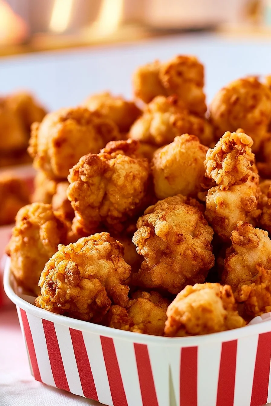 Delicious homemade popcorn chicken recipe better than KFC